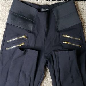 Black stretch skinny pant